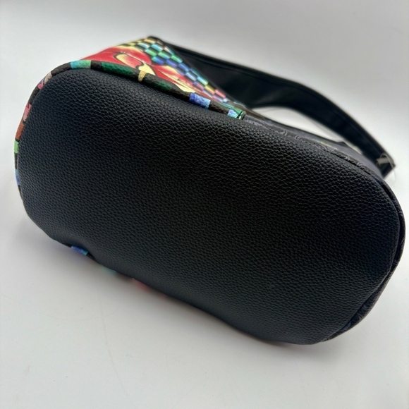 Ed Hardy Hobo Bag with Multicolor Tattoo Art - Picture 2 of 4